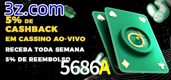 Promoções do cassino ao Vivo 5686A
